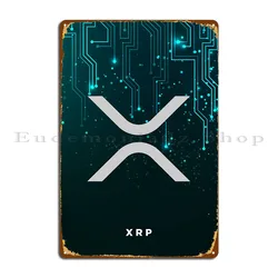 Xrp Metal Sign Printing Decoration Cinema Designer Plaques Tin Sign Poster