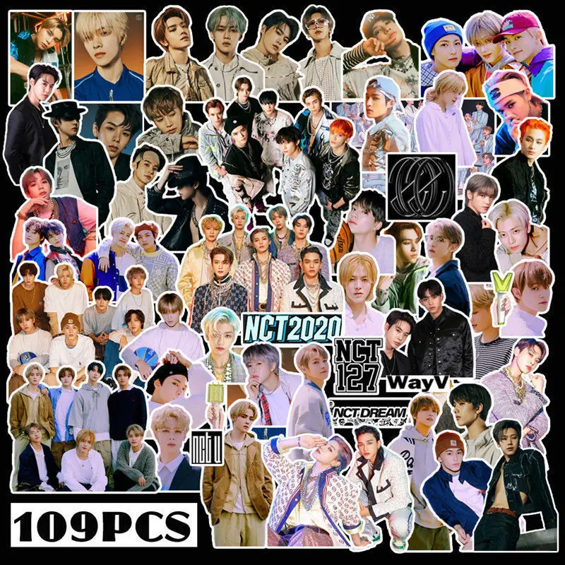 100 unids/set Kpop EXIST pegatinas álbum ISTJ Idol autoadhesivo adhesivo papelería teléfono móvil pegatina decorativa para regalo de estudiante