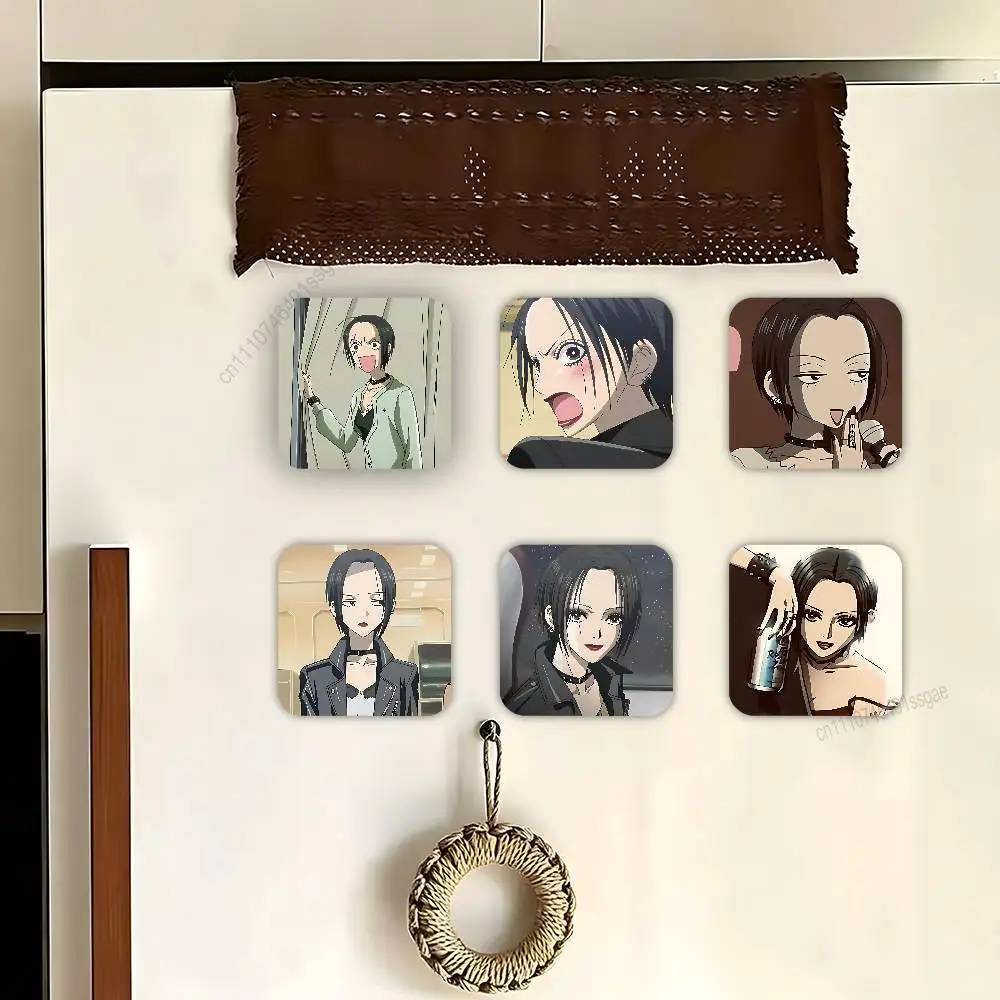 

Cute N-Nana Osakis Square Decorative Fridge Magnets for Home Kitchen Office Whiteboard & Locker