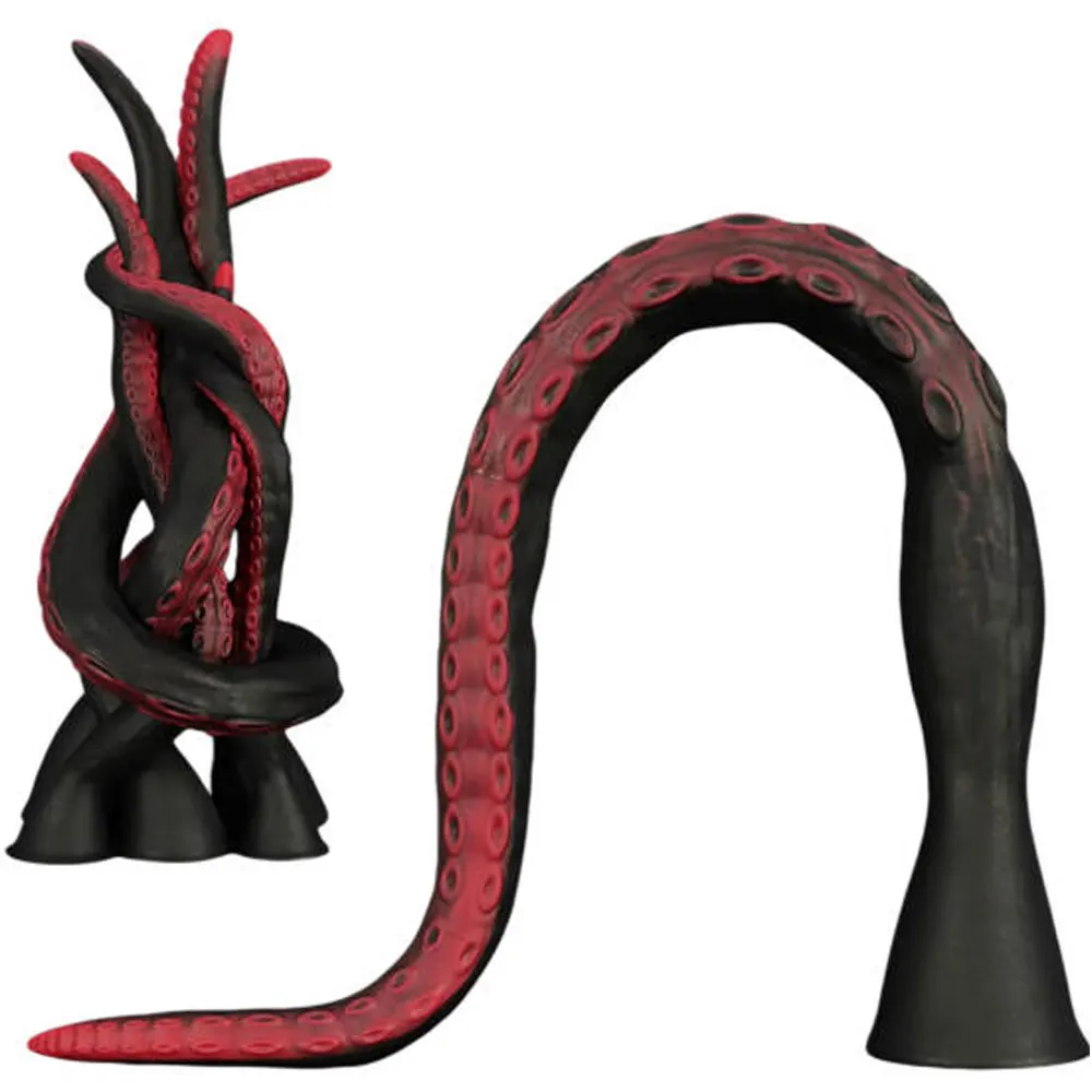 50-100cm Super Long Anal Whip Octopus Anal Plug Silicone Suction Cup Bdsm Buttplug Dilatdor Anal Xxl Sex Toys Women Men Sex Shop_voghion.com