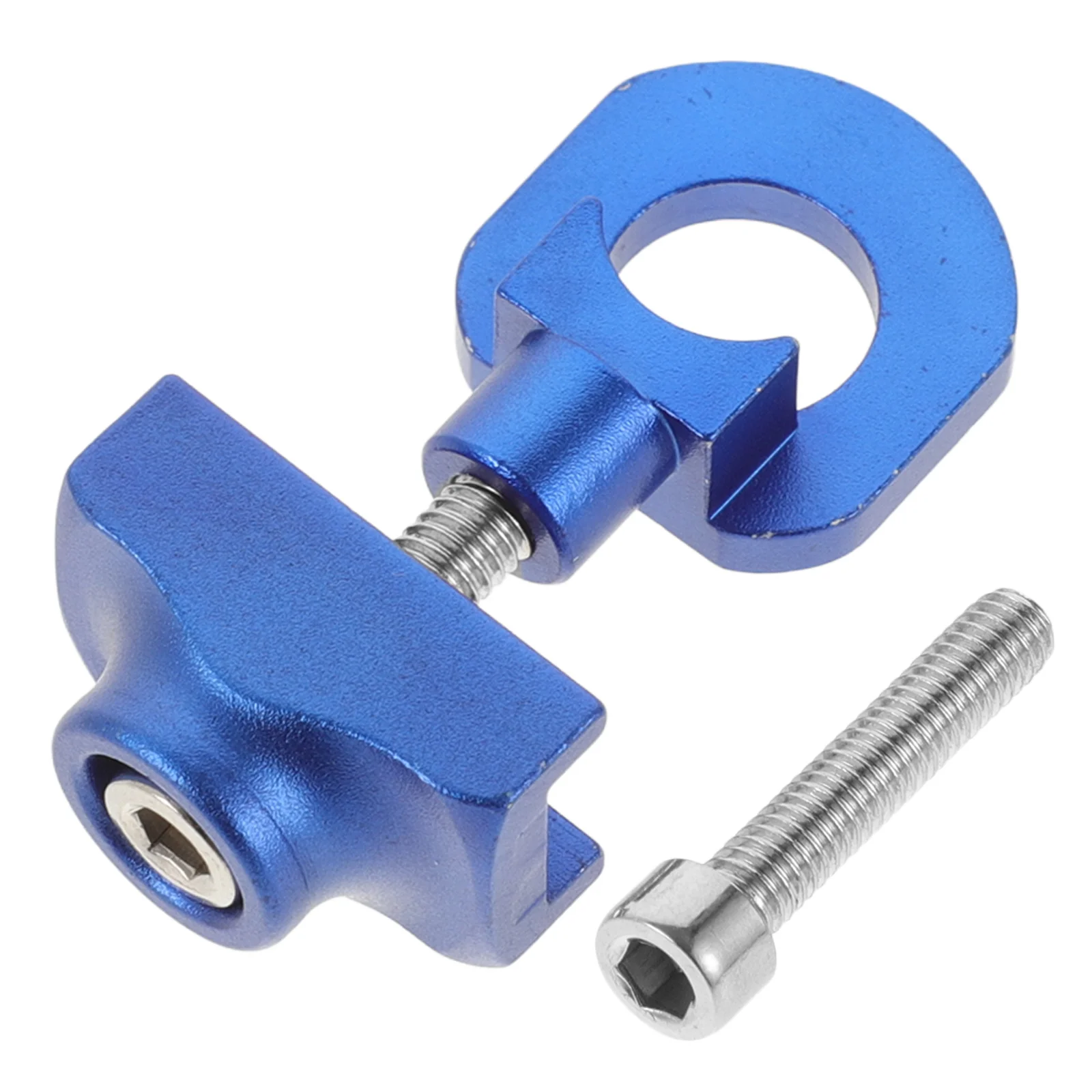 

Portable Chain Adjuster Tensioner Kit Easy Installation No Tools Required Enhances Riding Comfort for Folding and Fixed Gear