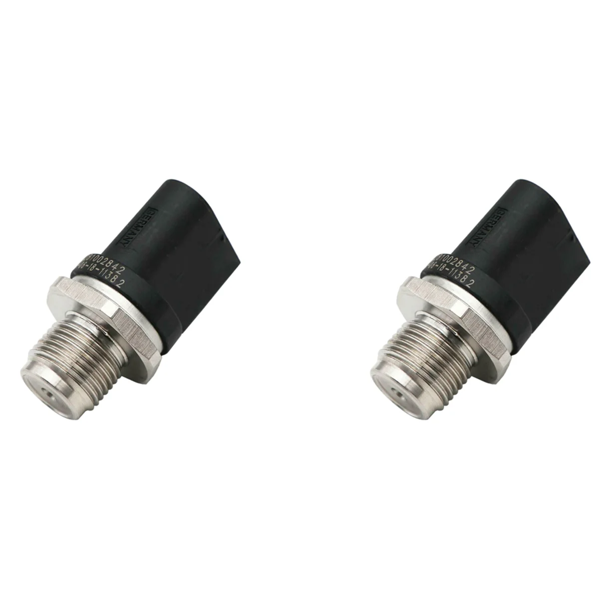 2X 0281002842 Rail Pressure Sensor A0061536528 for Mercedes-Benz Sprinter 0061536528 0041536728 A0041536728 059130758