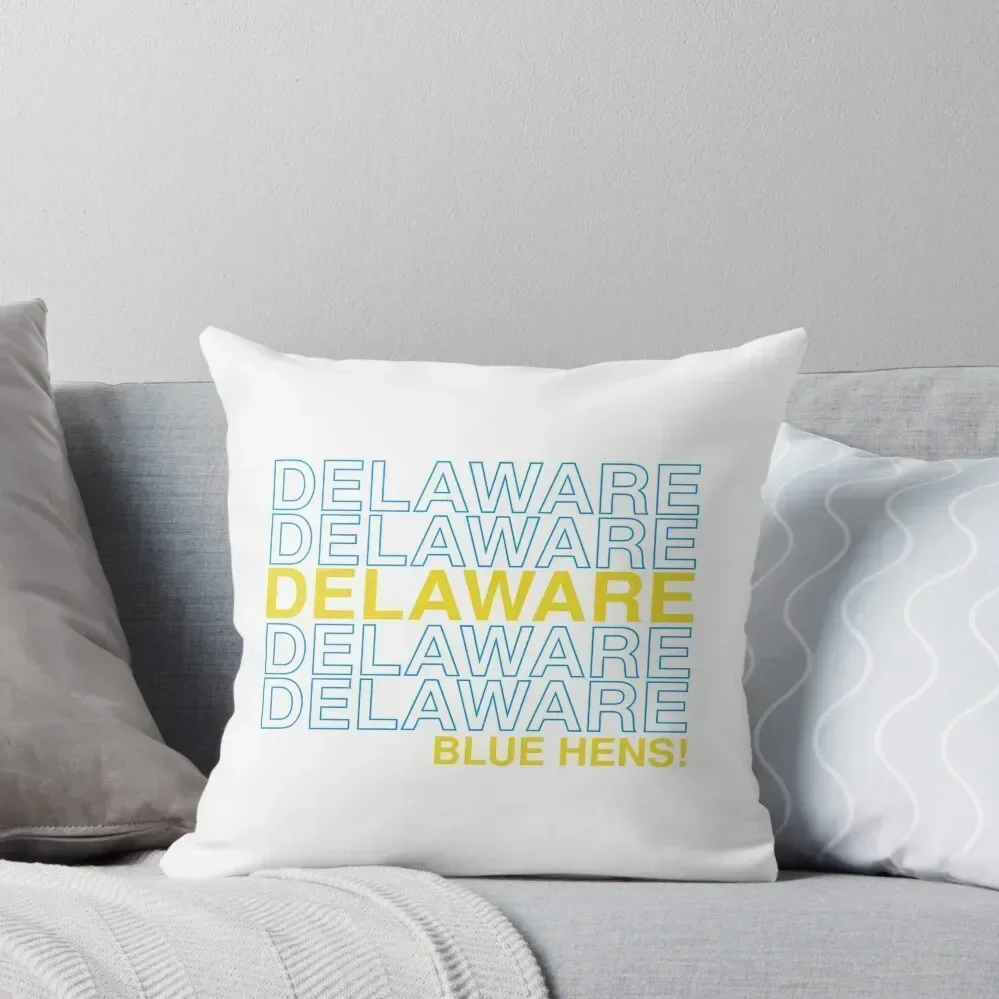 Delaware Shopping Bag Throw Pillow Bed pillowcases christmas supplies pillow