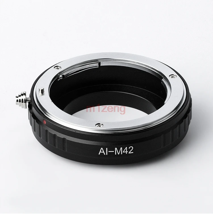Anillo adaptador AI-M42 para lente de montura nikon AI AI-S F a cámara Zeiss Pentax Mamiya con montaje de tornillo m42
