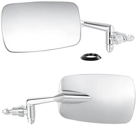 

Левое боковое зеркало для водителя, хромированное, цинковый литой корпус, 113857513D, для VW Beetle и Super Beetle 1968-77 гг.