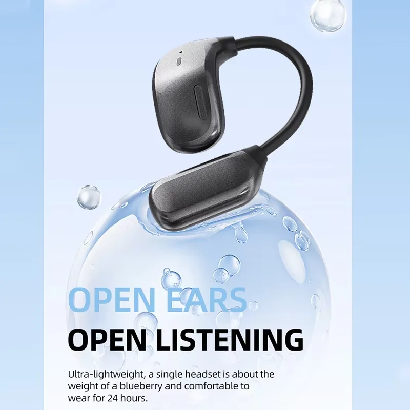 جديد JM20 سماعة لاسلكية تعمل بالبلوتوث UV التعقيم سماعات معلقة الأذن ستيريو ثنائي الترا طويلة المدى بلوتوث 5.0 الترجمة