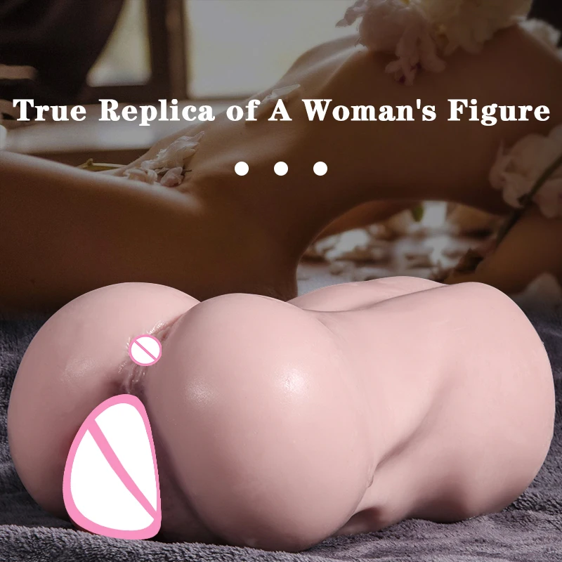 Realistic Canned Pussy 18 Artificial Vagina for Men Male Masturbator Man Masturbation Anal Erotic Toys Gadgets 2 in 1 Sex Doll