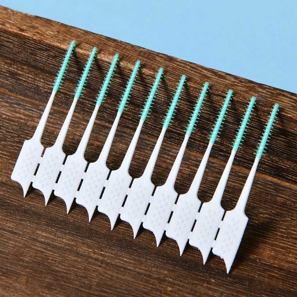 150Pcs Interdental Brushes Set - Soft Rubber Tooth Cleaners for Gaps  Braces Dental Hygiene Oral Teeth Cleaning Tools