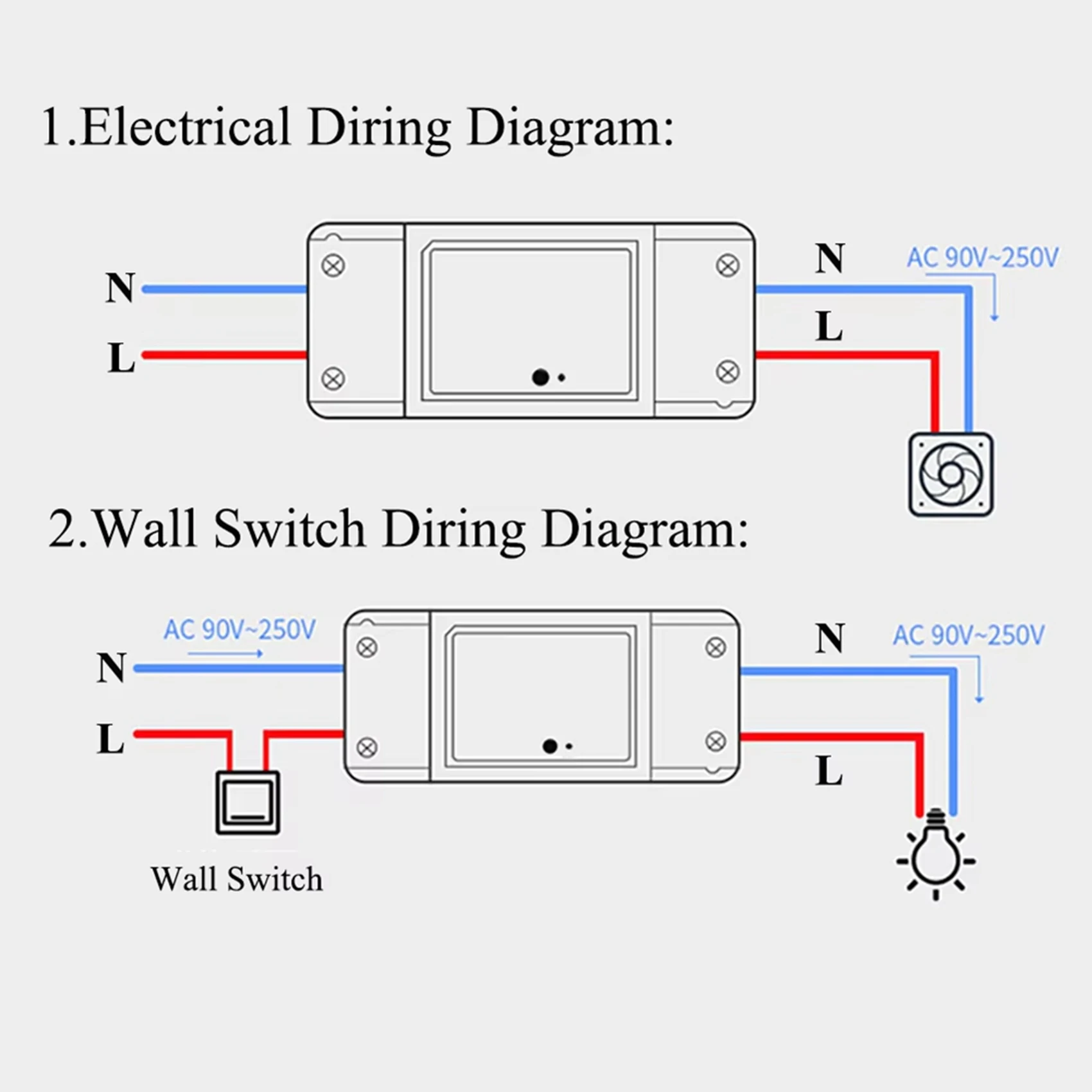 

【NEW 2026】2X Tuya Smart Wifi Switch Mini Smart Breaker Smart Life Wireless Remote Control