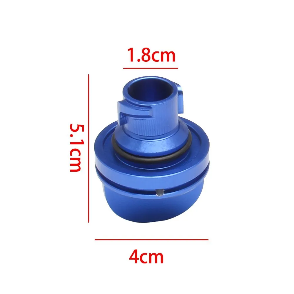 New Magnetic Diesel Gas Tank Fuel Cap Cover For 2013-2018 Dodge Ram 1500/2500/3500 6061-T6 Aluminum Blue Green Car Accessories