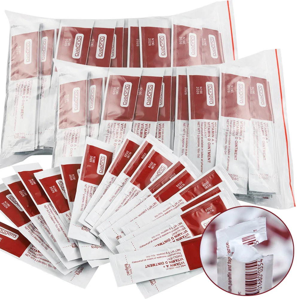200/100/50/30/10/5pcs Tattoo Aftercare Cream A&D Fougera Vitamin Ointment Tattoo Repair Gel Recovery Cream Tattoo Supplies