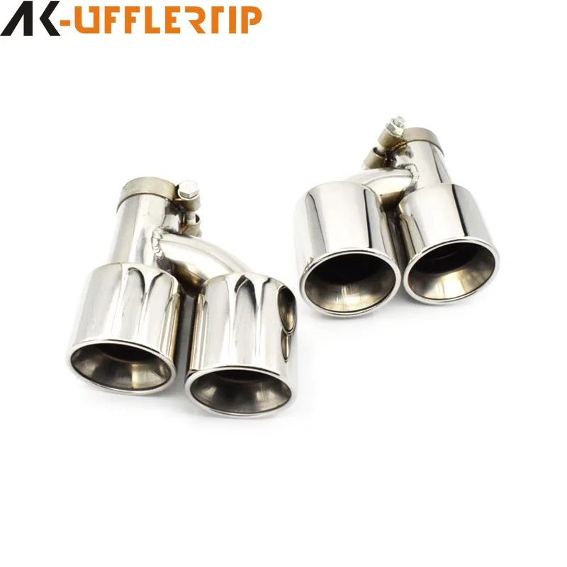 

Suitable for Toyota Ruizhi exhaust pipe tail throat modified GS large surrounded four stainless steel tail nozzle muffler no wel