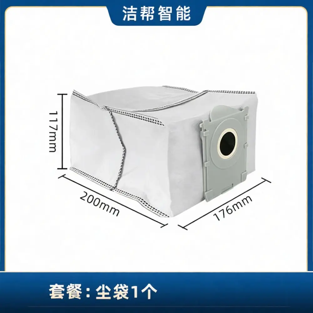 Spare Parts Accessory Bundle For Ecovacs T80 Robotic Vacuum Sweeper Roll Brush Side Brushes Cloth Bags Cleaner Fluid Supply