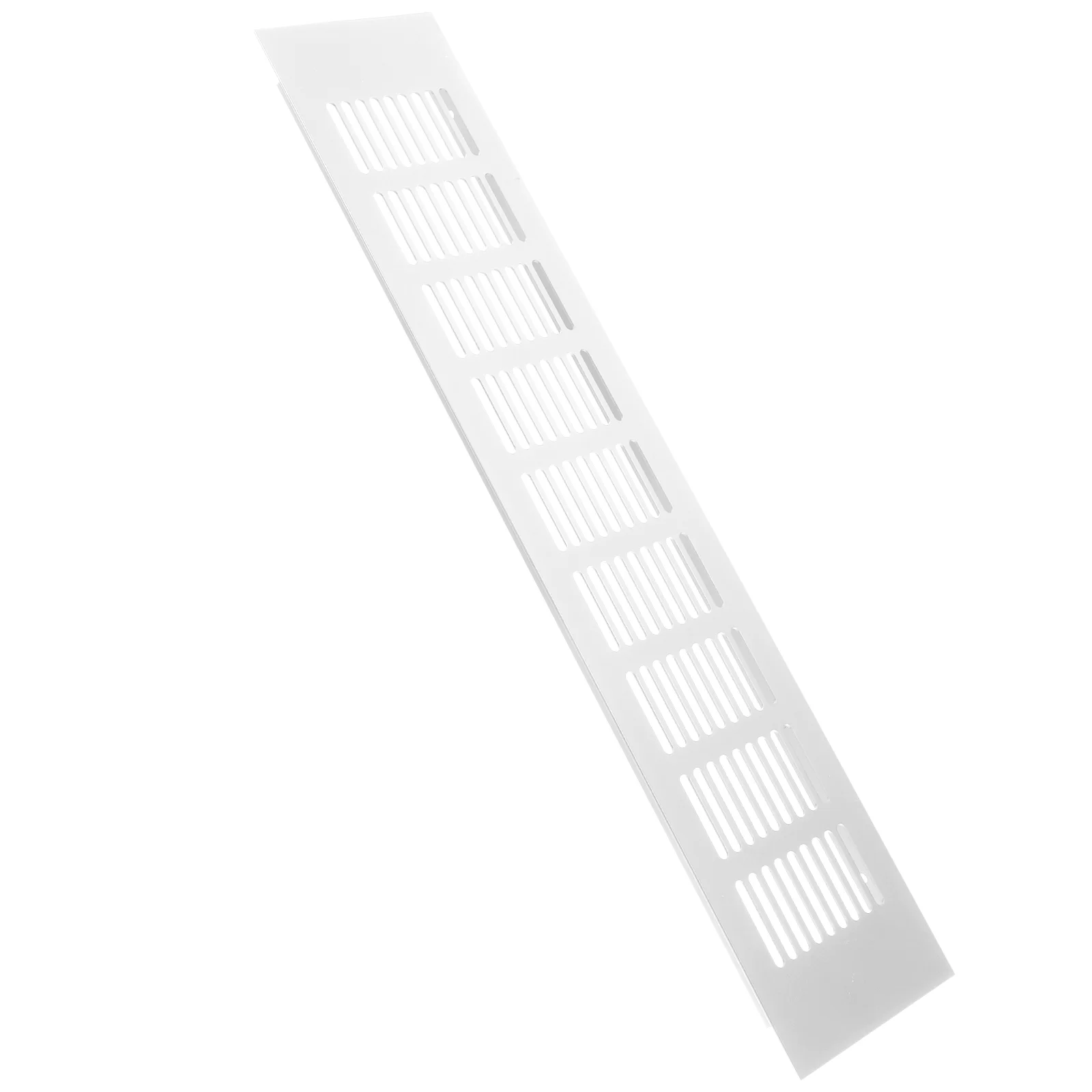 Rejilla de ventilación para muebles de armario, cubierta de ventilación para gabinetes de aleación de aluminio negra