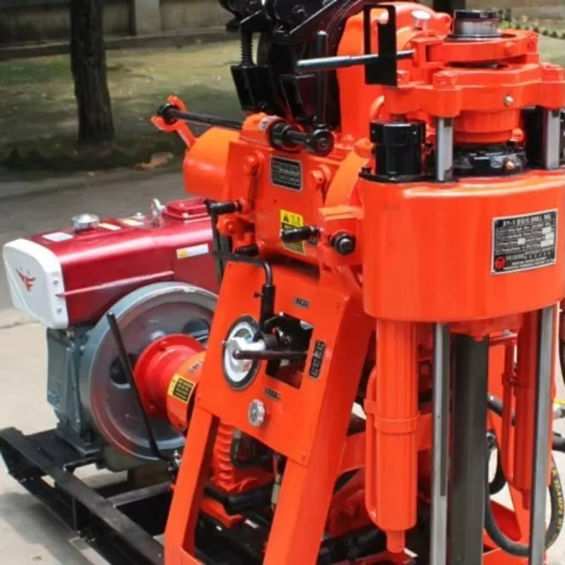 

100m Depth Rock Core Drilling Machine Construction Water Well Drill Rig Bore Hole Sample Drilling Rig Machine for South Africa