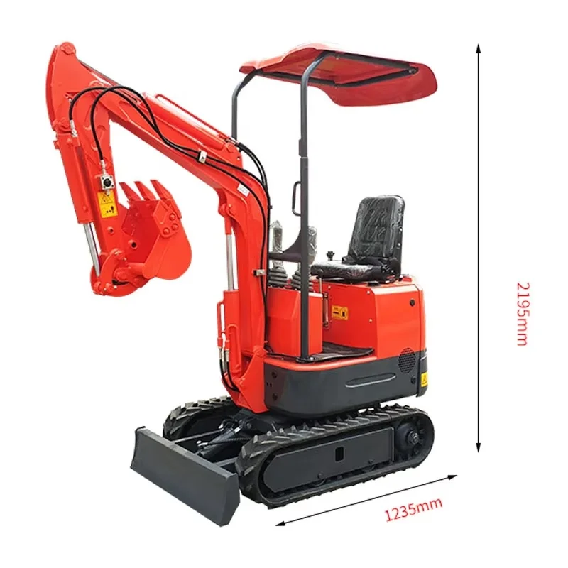 Mini escavadeiras, Mini escavadeiras