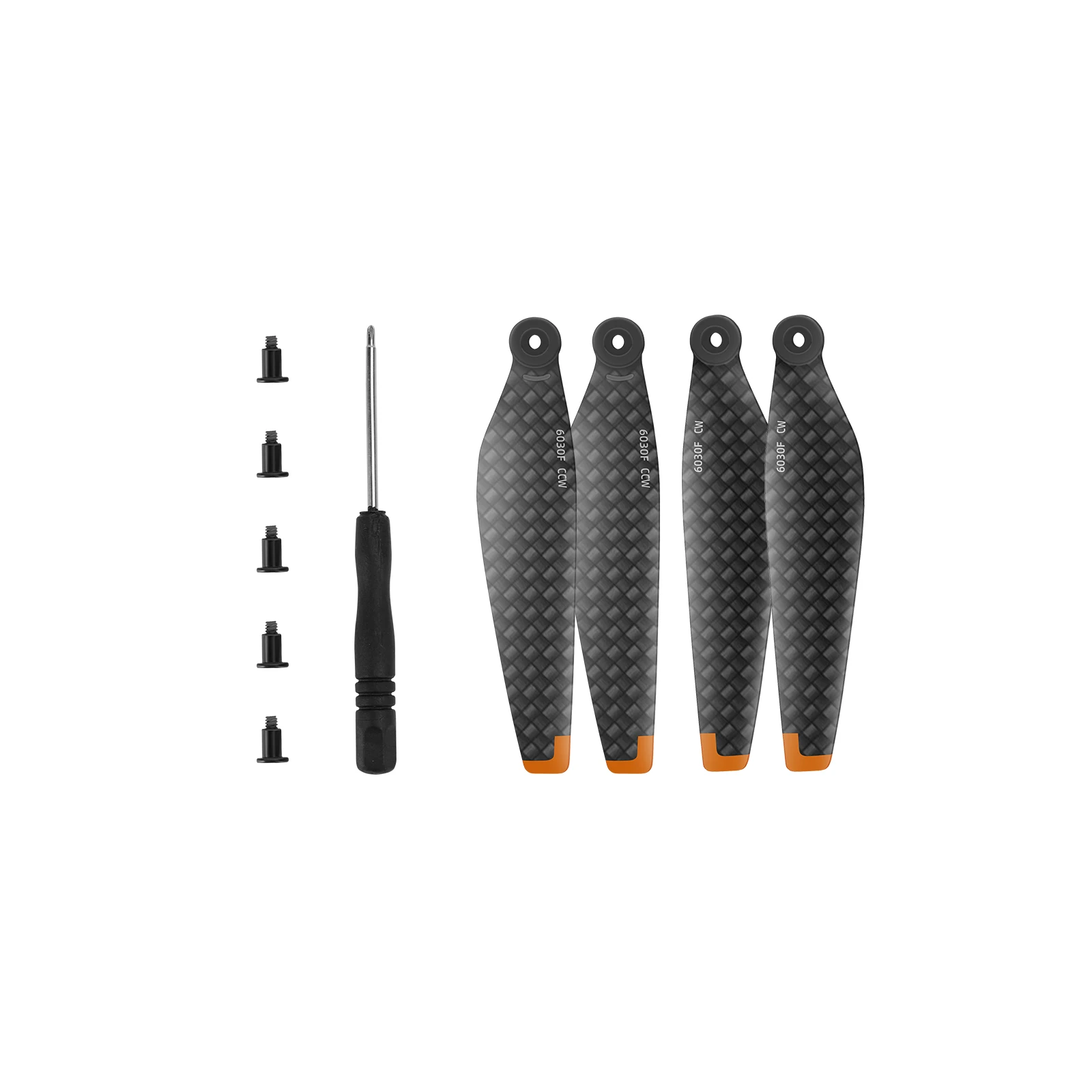 Picture 5: For DJI Mini 3 propeller 6030F carbon fiber propeller compact low noise wing blade accessories