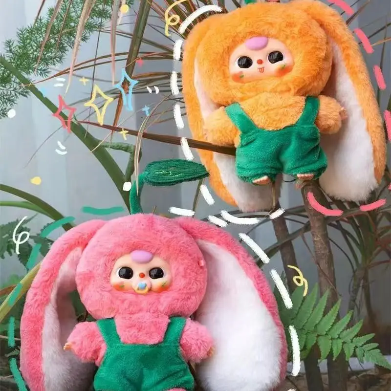 Sac mignon de décoration aléatoire, pendentif, boîte mystérieuse, véritable bébé trois où est la série printemps, boîte de poupée en peluche, cadeau Surprise, 1 pièce