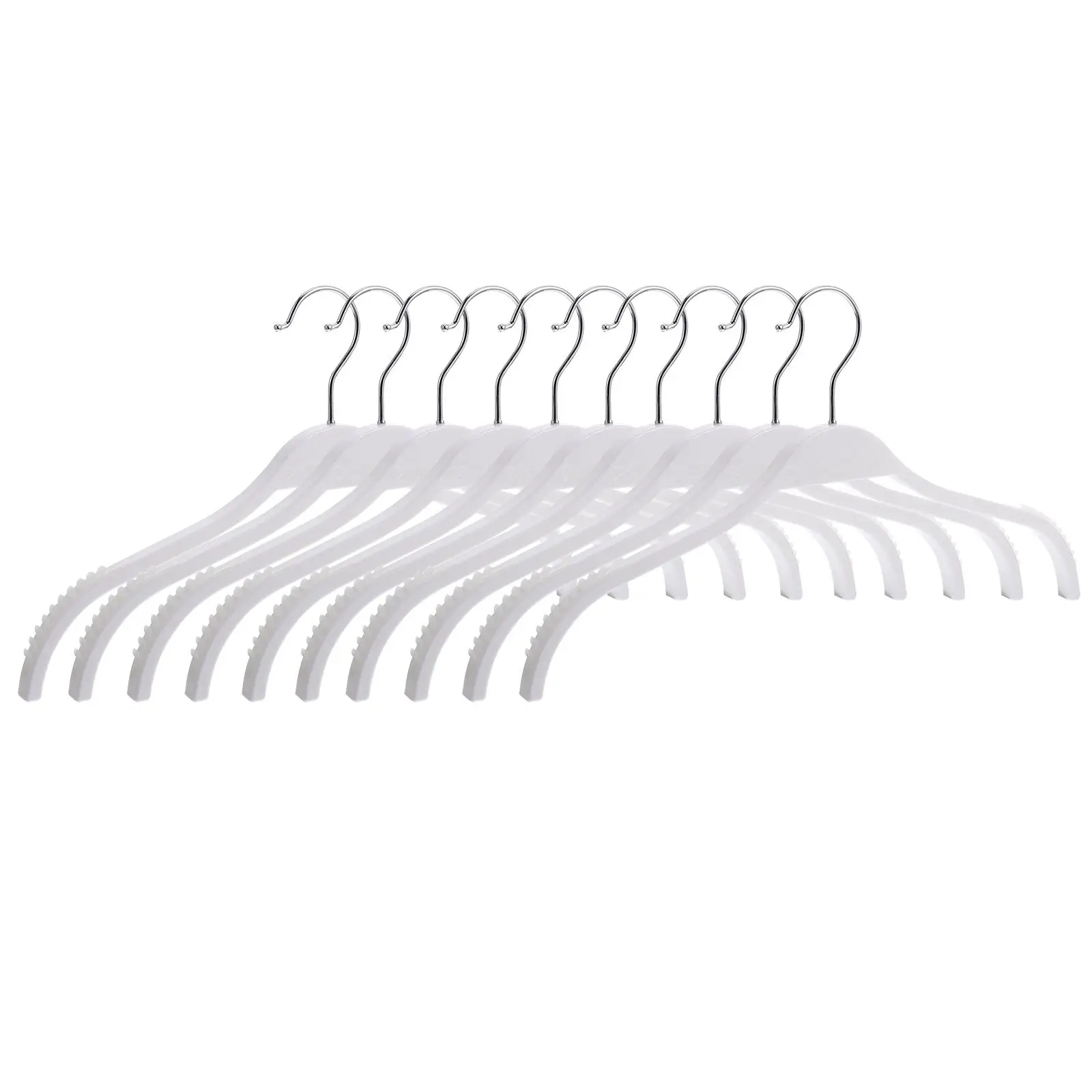 

Clothes Seamless Hanger Coat Hangers Traceless Shoe White Plastic Child Clothing
