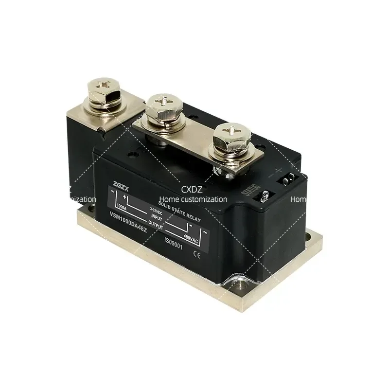 Industrial Grade Solid State Relay 500A to 1000A DC Control AC Output