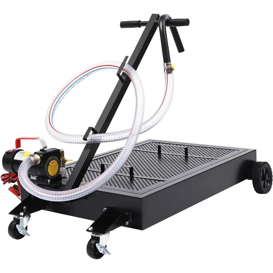 

Низкопрофильный сливной поддон для масла емкостью 15 галлонов с электрическим насосом для эффективных изменения масла. Конструкция большой емкости со шлангом длиной 8,2 фута и