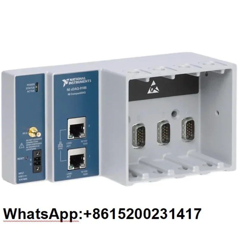 هيكل NI cDAQ-9185 TSN Ethernet CompactDAQ 4 فتحات 785064-01 منتج أصلي جديد تمامًا