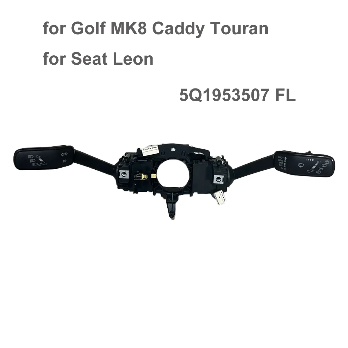 

for VW Mk8 touran caddy for SEAT leon Steering Column Cluster Indicator Wiper Stalk switch 5Q1953507FL