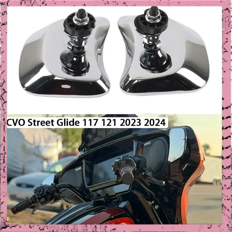 

A30M-Motorcycle Accessories Rearview Mirror For CVO Street Glide 117 2024 Pair Motorcycle Rear View Side Mirror