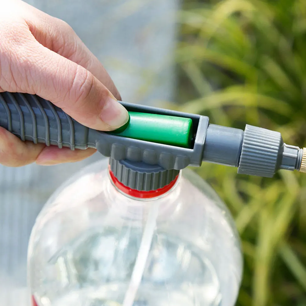 

5pcs Handheld Sprayer Nozzle Thick PP Material Galvanized Iron Rod Ergonomic Handle Durable Spray Bottle Top for for Beverage
