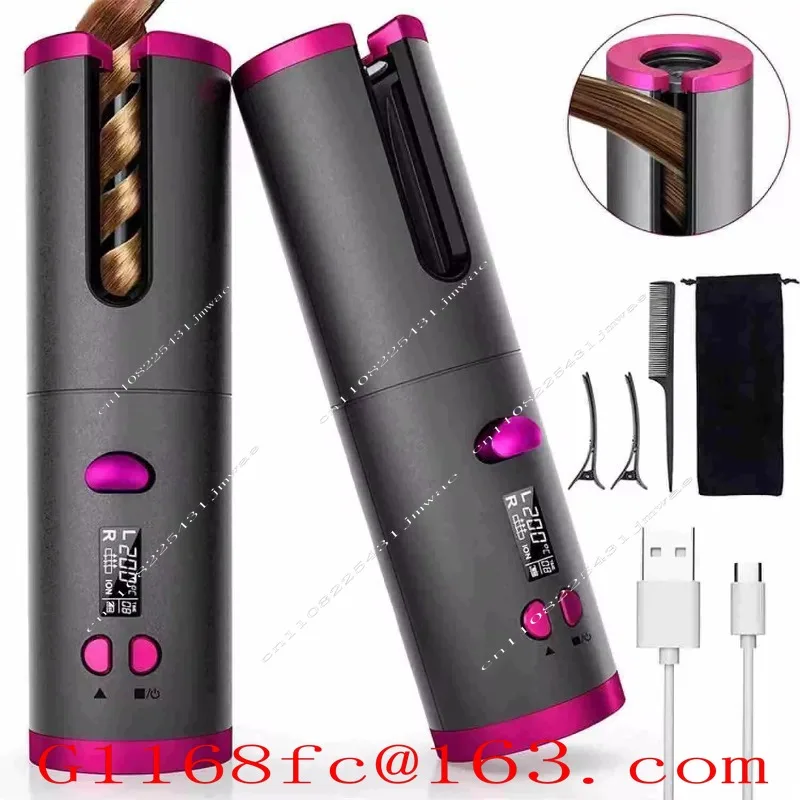 Wireless Rechargeable Hot Sale Automatic Hair Curler