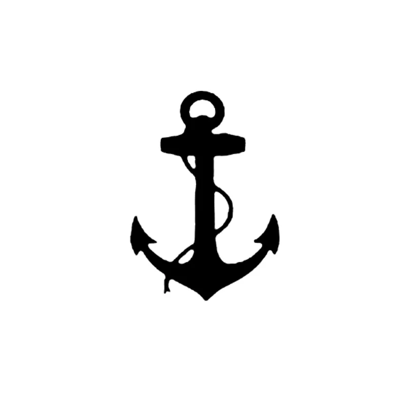 

Personality Cool Antique Anchor Pvc Car Window Decal Ocean Ship Marine Life Sea Sticker Decoration Black/white, 15cm*10cm