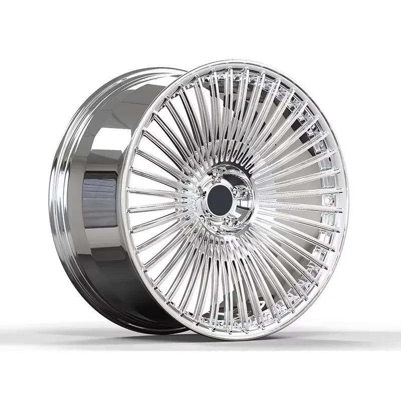 XiangLun Custom Forged 5 Spoke Aluminum Alloy Wheels Polish Chrome Silver 5x120 18 26 Inch High Performance JWL Certified 3 Year