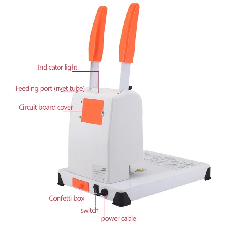 CD-310 Punch Binding Machine 220 V/120 W Rivet เครื่องมือเครื่องใช้สํานักงาน Professional อุปกรณ์เครื่องมือ