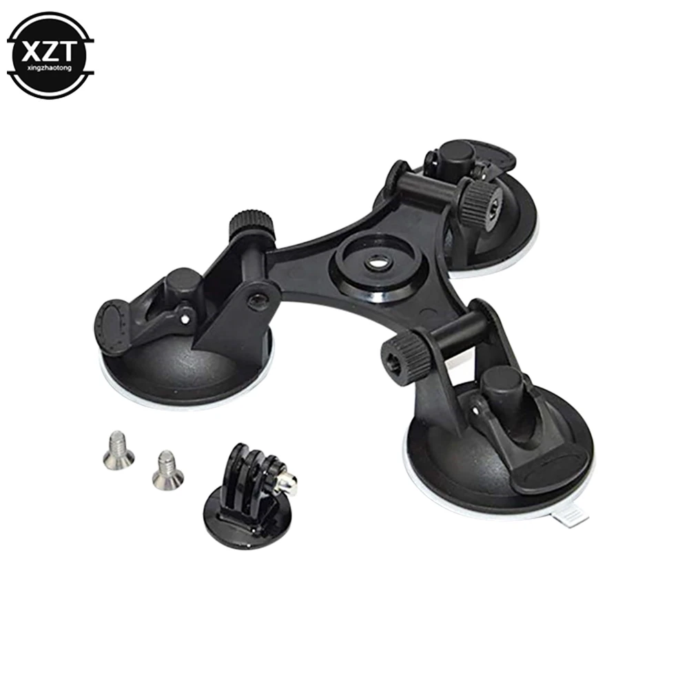 Car Suction Cup Glass Holder Triangle Low angle + 1/4