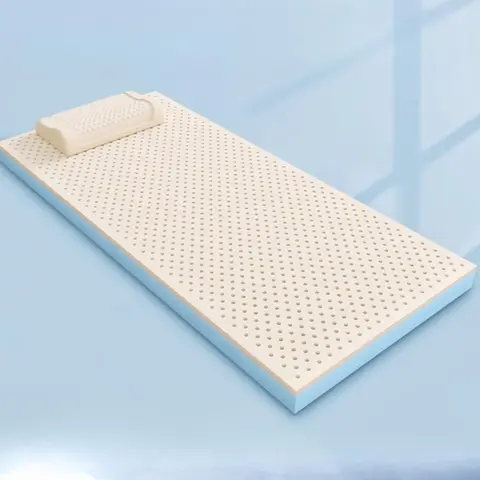Thai Latex Mattress Topper Memory Foam Thick Tatami Mattress Pad Home Dorm Student Rental Breathable Pressure Relief Orthopedic