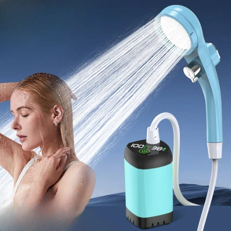 

Outdoor bathing artifact dormitory rural outdoor electric shower charging mobile bathing machine convenient shower