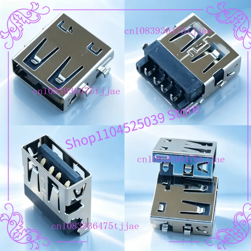Substitute for 2.0 USB Female Port Straight Jack Tongue Up