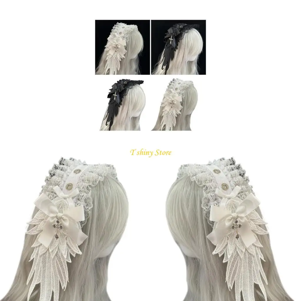 

N58F Готическая лолита Ангел Крыло Крылополь