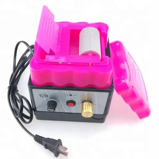 

SAT49 Electric Single Side Leather Edge Oil Inking Dyeing Box Machine Small Automatic Leather Edging Machine
