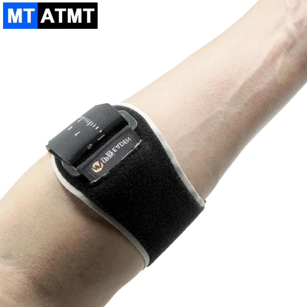 1Pcs Adjustable Elbow Brace with Removebale Pad, Elbow Compression Support for Sports Golfer Tennis - Both Men, Women