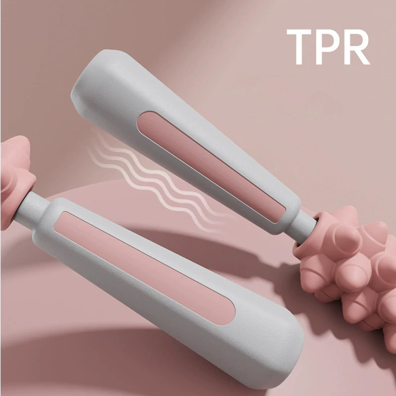 ‌‌Yoga Massage Roller - Leg Muscle Relaxation Tool for Calf Thigh Portable Stretching Roller to Relieve Pain Improve Flexibili