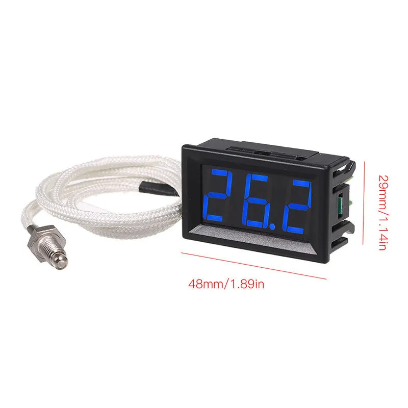 20pcs Xh-b310 Digital Display High Temperature Thermometer K-type Thermocouple Industrial Digital Thermometer - 30 ~ 800 Degrees