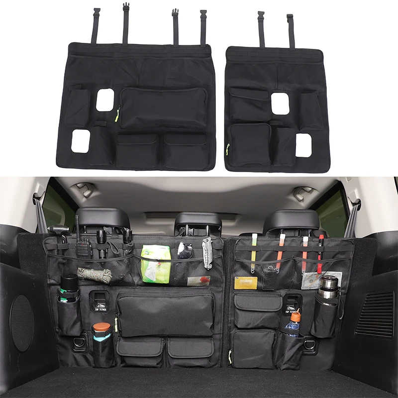

Car Trunk Hanging Storage Bag For 2024 2025 Haval H9 Back Seat Large Capacity Oxford Waterproof Multi-pocket Organizer