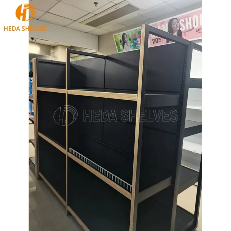 custom.Modern Retail Shop Gondola Shelving System Grocery Store Display Units Shelving Sale