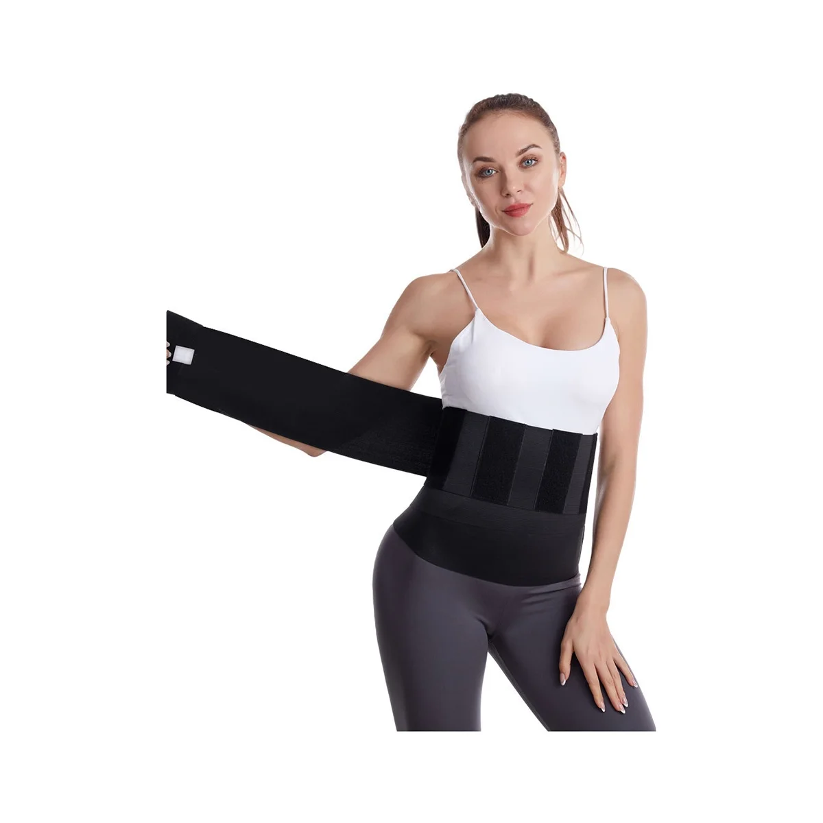 Widening Waist Belt Gym Webbing Elastic Elastic Abdominal Belt Waist Trainer for Women Plus Size for Belly