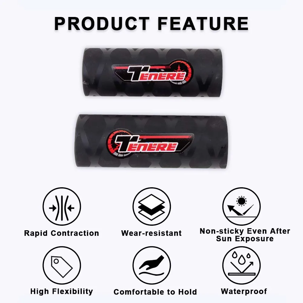 Motorcycle Heat Shrinkable Handlebar Cover Accessories For Yamaha XT660Z XT1200ZE Super Tenere Tenere700 Rubber Grips Gloves