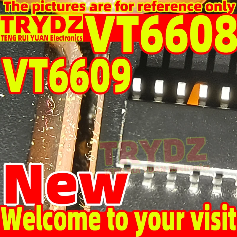 10-1pcs New VT6608 VT6609 Automotive instrument driver chip