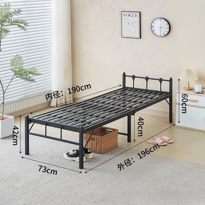 LH folding bed hard iron bed rental special light foldable