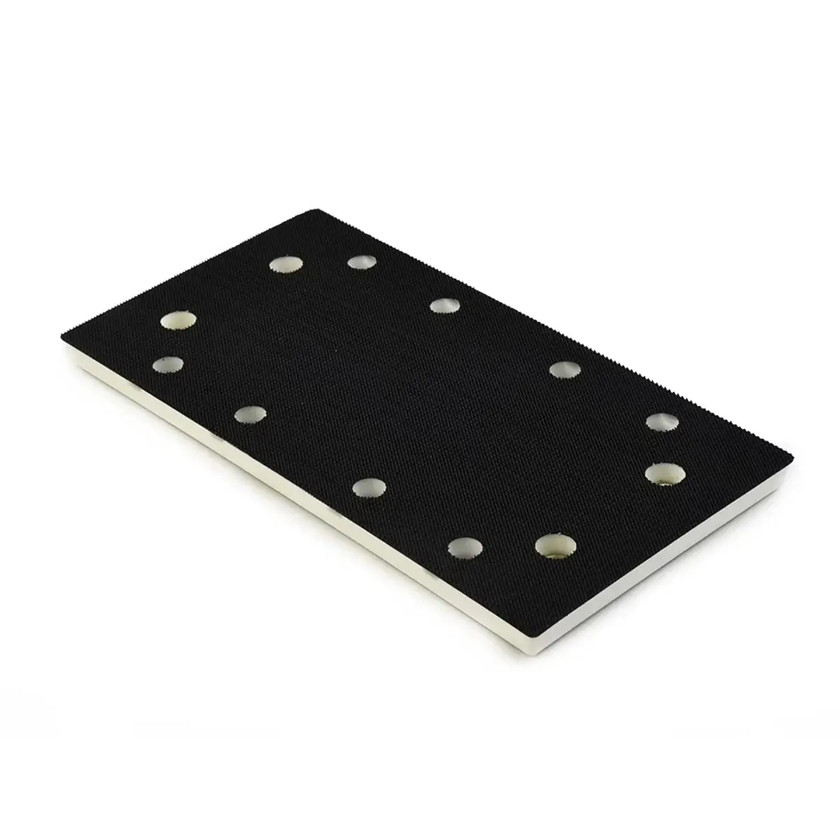 A56K 178x93mm 12Hole Square Backing Pad Hook & Loop Sanding Pads for RS300 EQ-Plus/ 93 Sander Power Polisher Tools