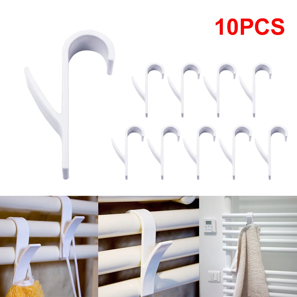 

10-piece set of heated hooks coat hooks bathroom living room holder bathroom hooks clothes hangers space saving hooks